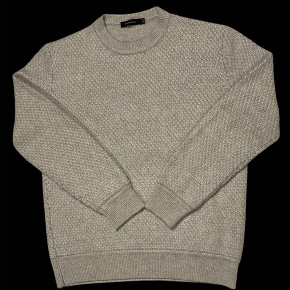 Ermenegildo Zegna - Waffle-Knit Cashmere and‎ Silk-Blend Sweater - Gray size 54